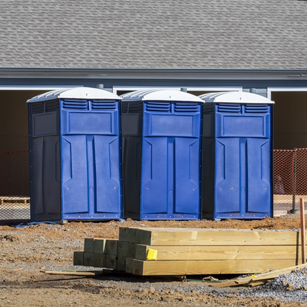 are there different sizes of portable restrooms available for rent in Winkelman